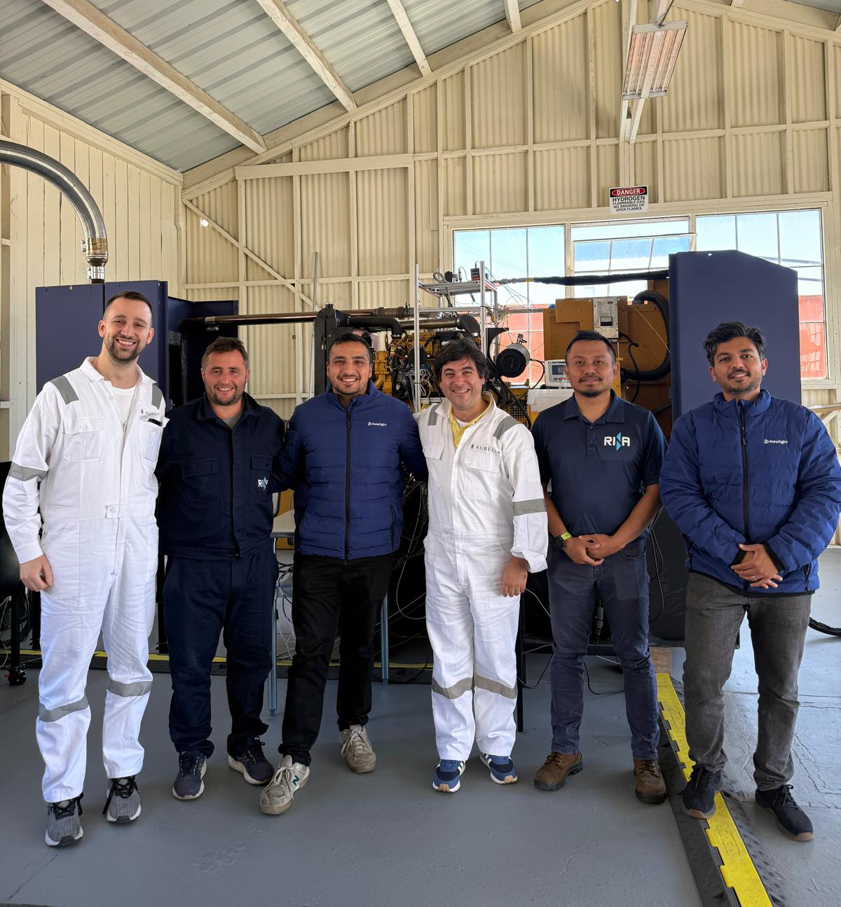 Newlight Completes RINA FAT for Hydrogen Retrofit on Two- and Four-Stroke Main Engines